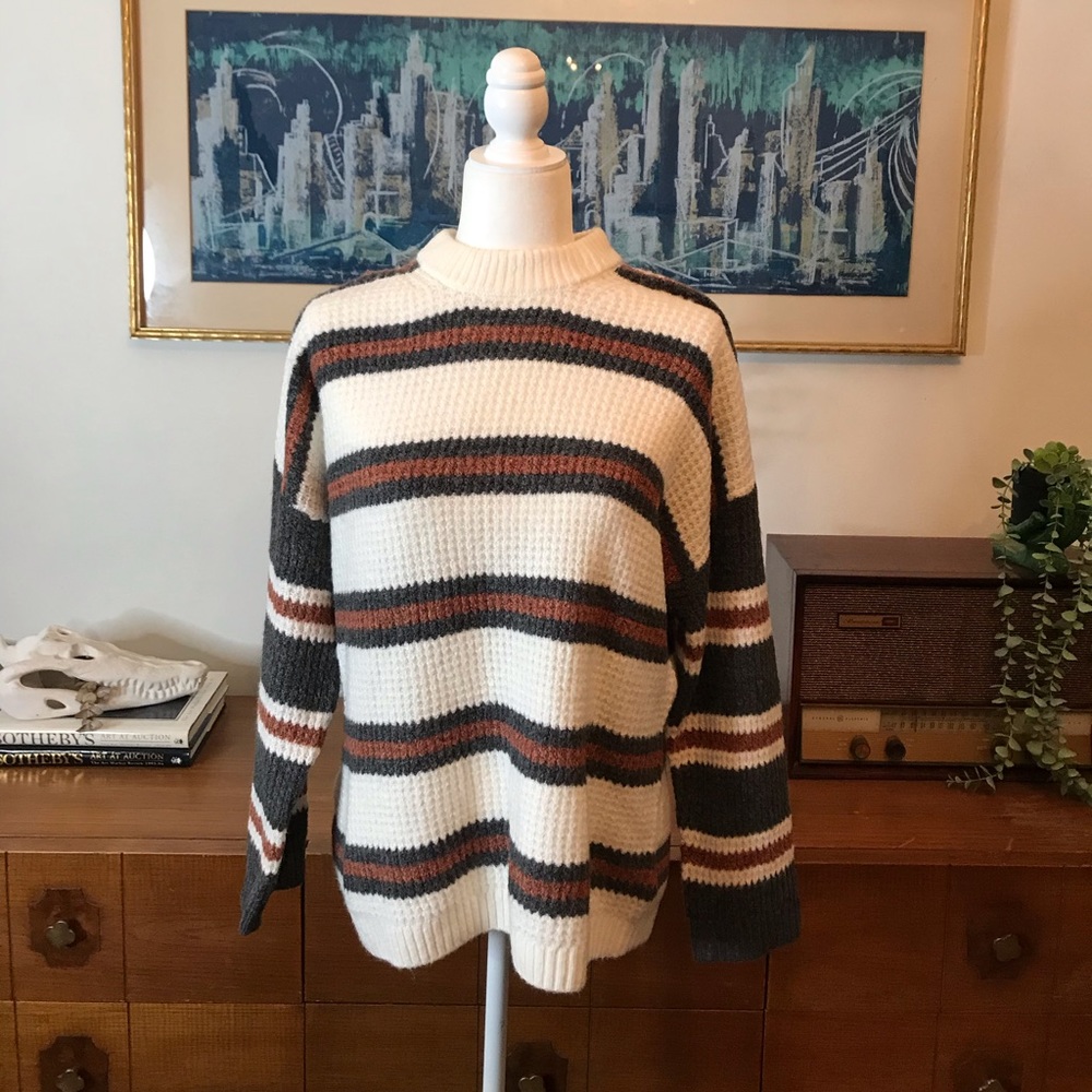 NWT Striped American Eagle Sweater